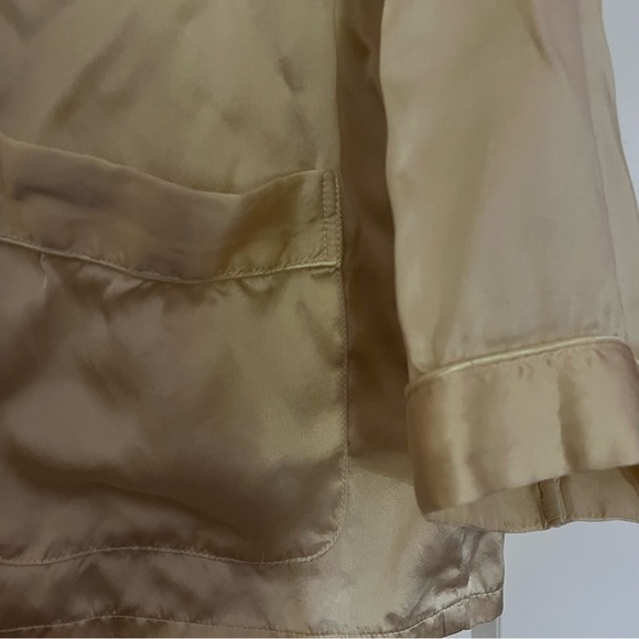 💯 genuine silk vintage cream classic style pyjama set - Picture 11 of 12